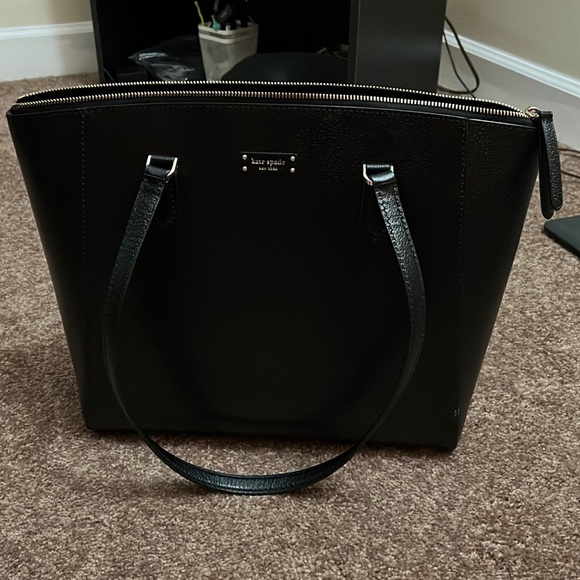 kate spade Bags Kate Spade Computer Shoulder Tote Bag Black Poshmark
